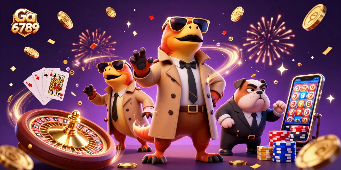 Watch Ga 6789 raptors sneak into a VIP casino lounge, scattered with golden coins and games.