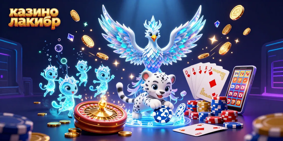 Experience the excitement of казино лакибир with vibrant casino characters and action-packed game elements!
