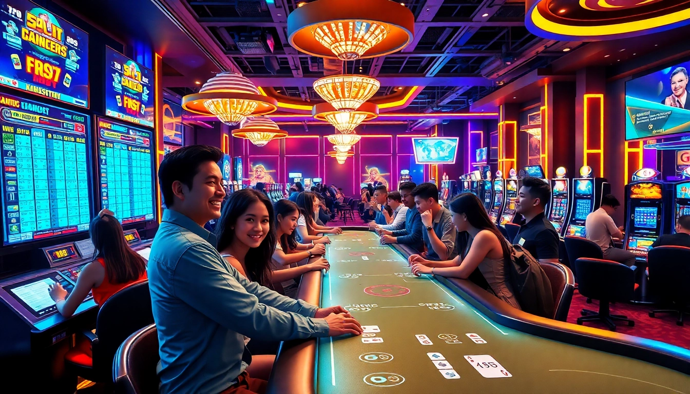 Experience the excitement of go99.cheap with players engaging in thrilling casino games.