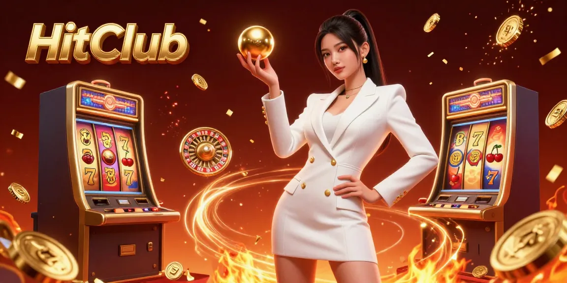 Spin to win at HitClub with vibrant slots and elegant casino ambiance.