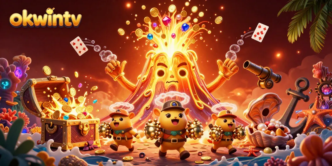Engage with okwintv's vibrant casino gaming experience featuring treasure and dynamic elements.