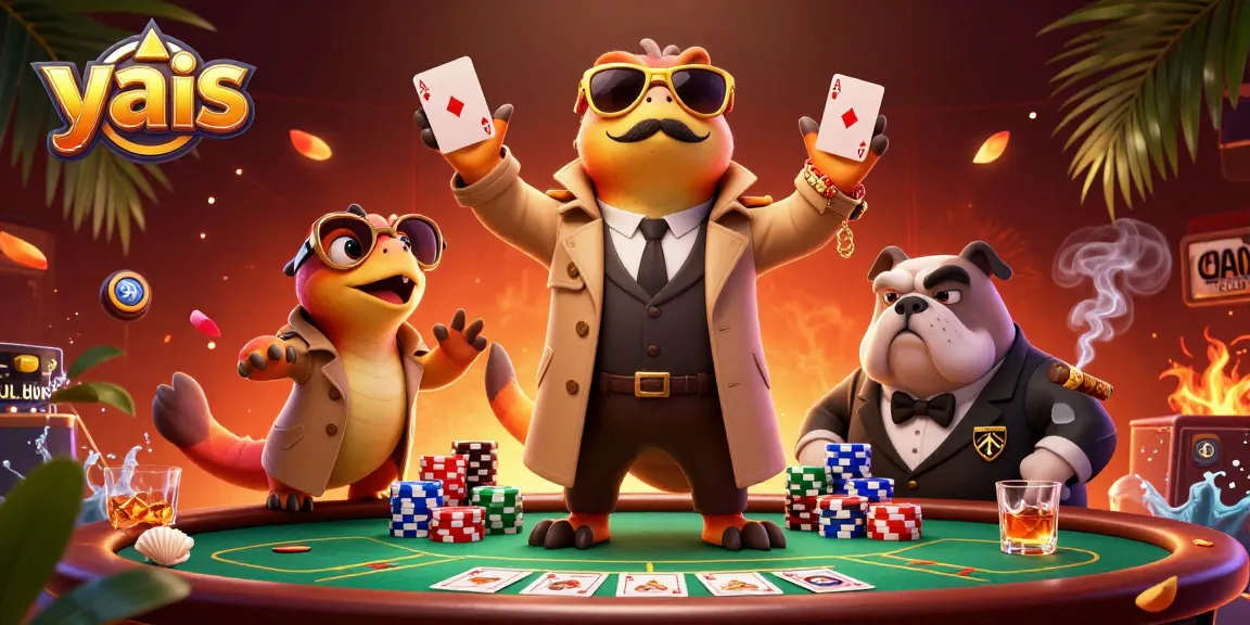 yais raptors hilariously attempt to enter a VIP casino lounge amid vibrant gaming elements.