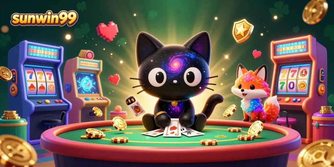 Engage in thrilling gameplay with sunwin99's vibrant cosmic casino atmosphere.