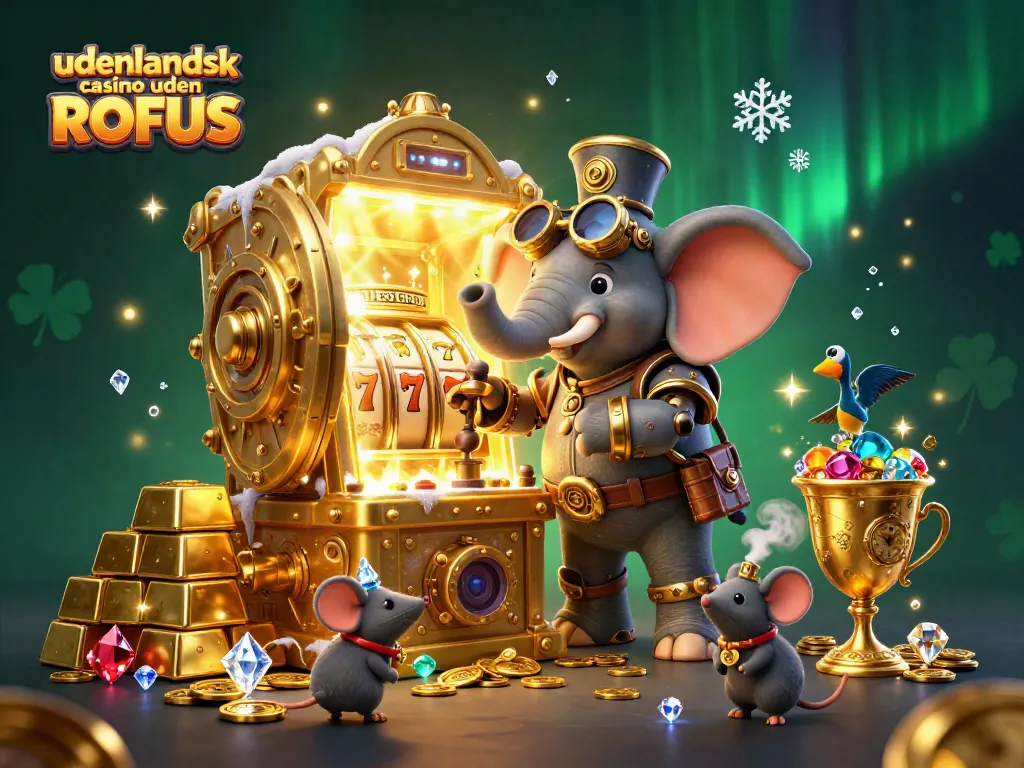 Play exciting games at udenlandsk casino uden ROFUS with vibrant characters and thrilling elements.