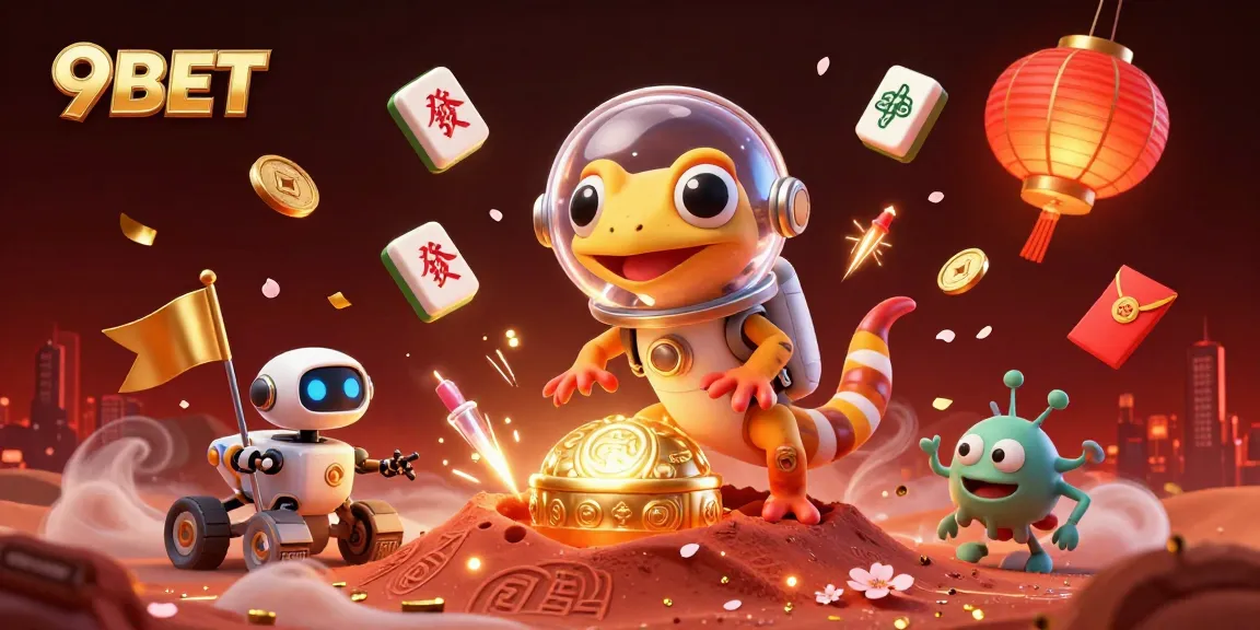 Engage in thrilling gaming with 9BET's exciting atmosphere and vibrant casino elements.