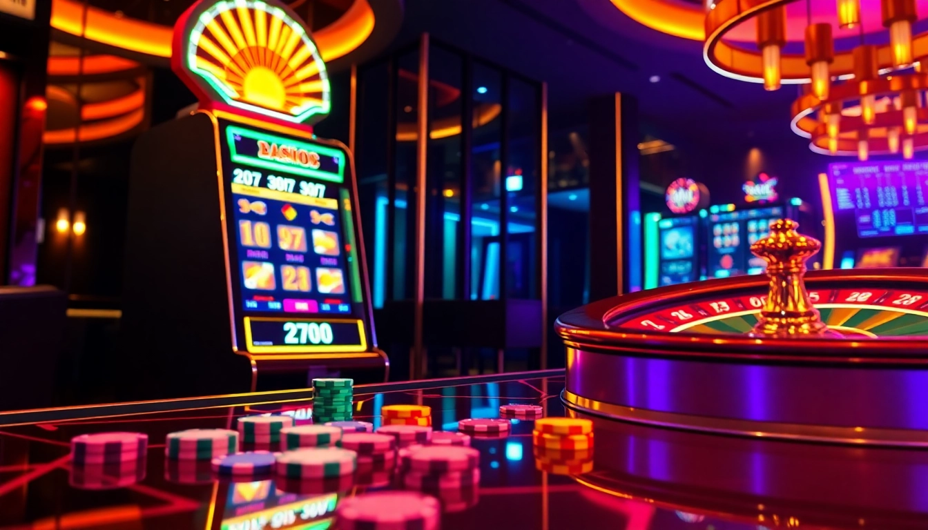 Experience thrilling action with idn slot gaming in a vibrant casino atmosphere full of excitement.