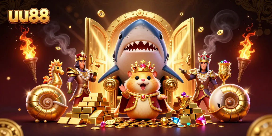 uu88 players enjoy thrilling treasure hunts with golden gems and vibrant casino elements