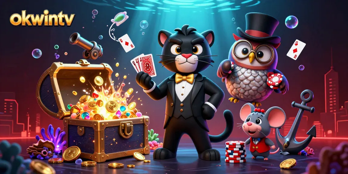 Experience the thrill of betting with okwintv, where stylish characters bring the excitement of gaming to life amidst dazzling visuals.